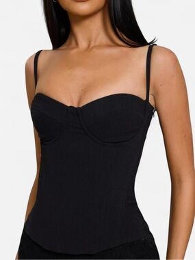 MarstheLabel Everly Corset in Black
